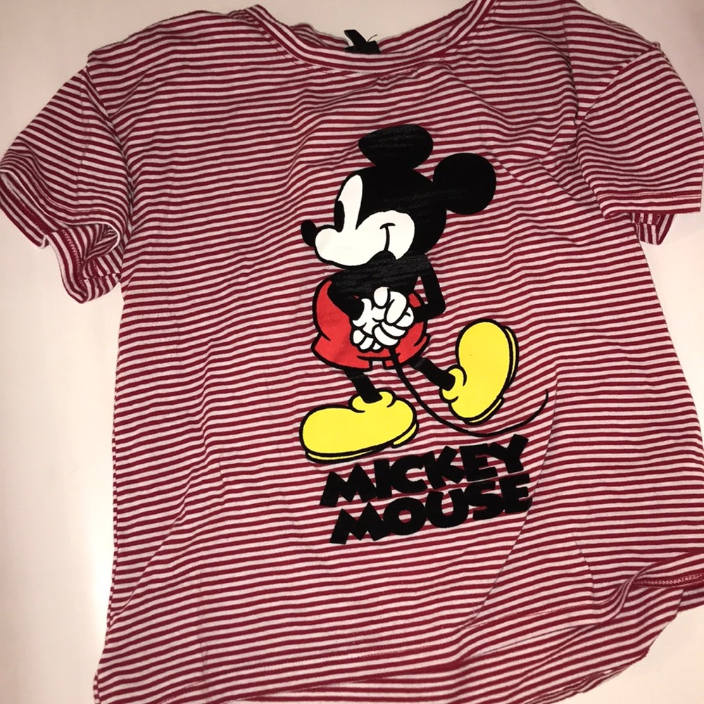 Mickey Striped Shirt